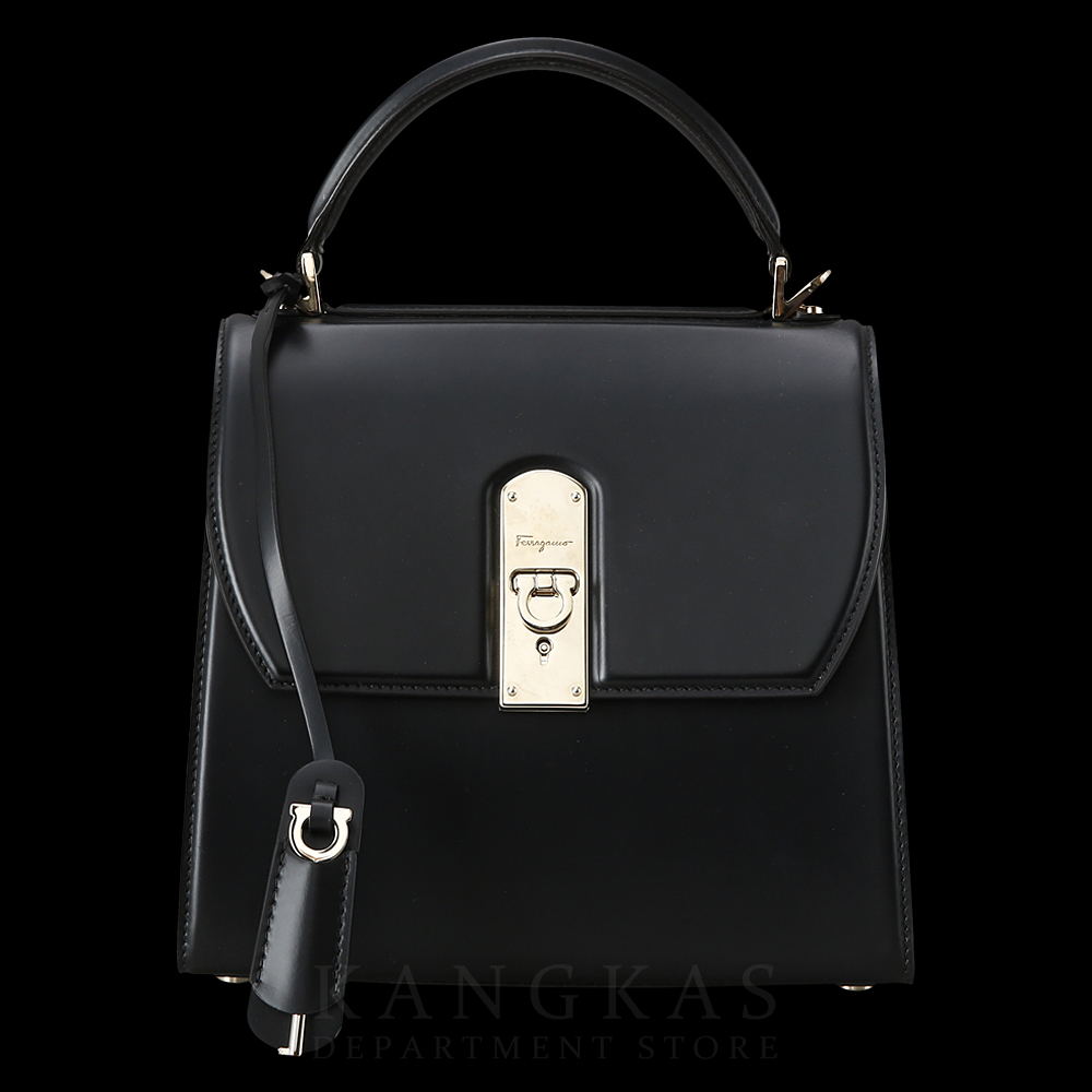 FERRAGAMO(USED)페레가모 21H645 빅시즈 탑핸들백